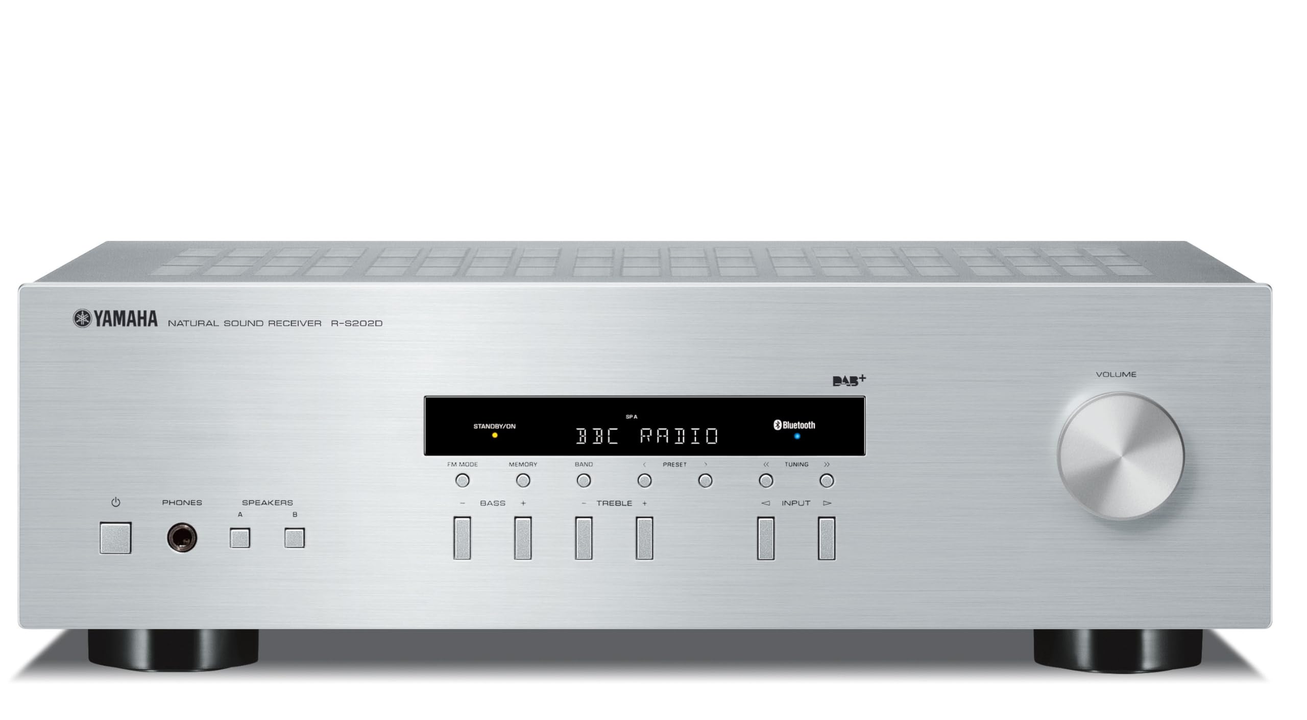 Yamaha R-S202D Sintoamplificatore Argento Bluetooth DAB