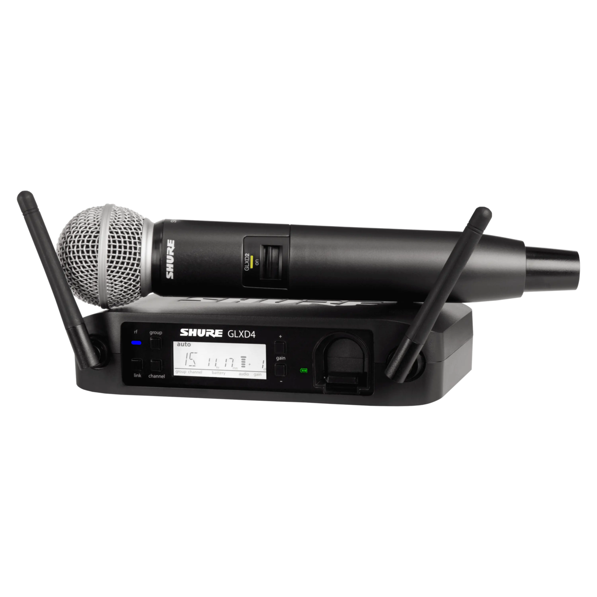 Shure GLXD24+ SM58 Z4 microfono wireless dual band voce