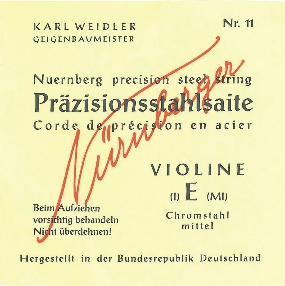 Nürnberger Präzision Vollkern Corde Violino 4/4 Anima Piena