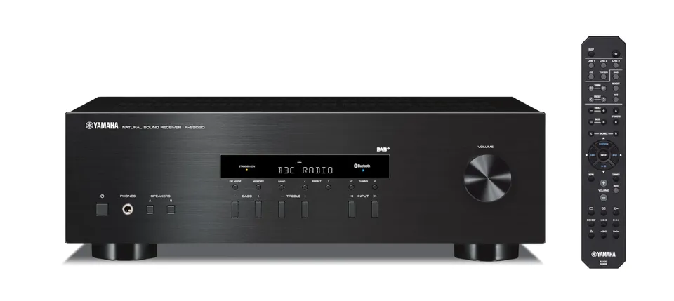 Yamaha R-S202D sintoamplificatore stereo nero Bluetooth
