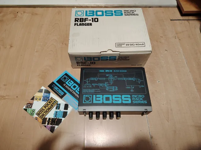 Boss RBF-10 Micro Rack flanger vintage new old stock