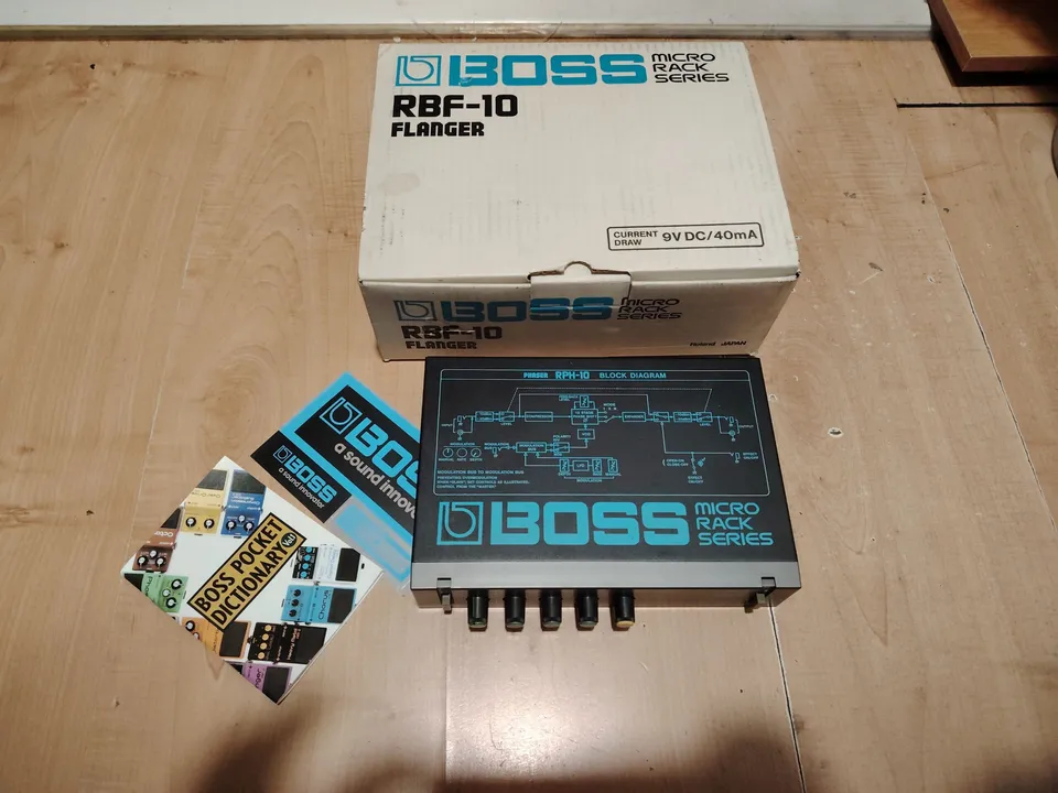 Boss RBF-10 Micro Rack flanger vintage new old stock