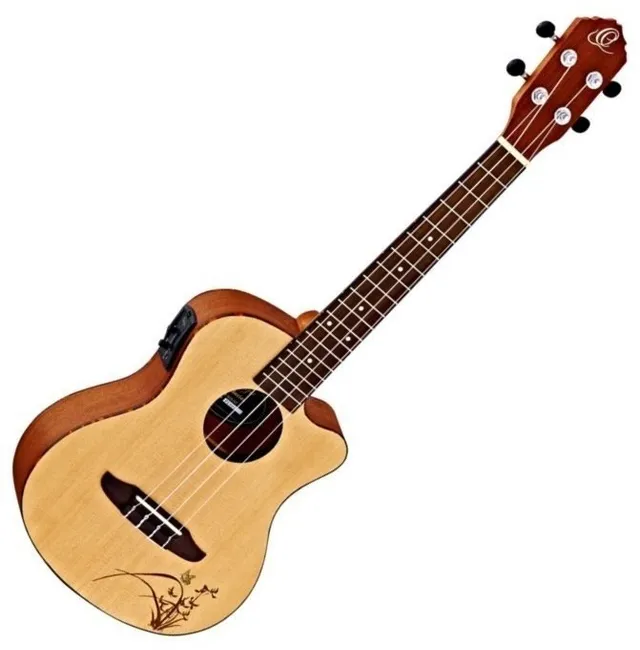 Ortega RU5CE ukulele tenore elettrificato natural