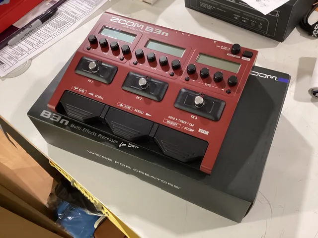 Zoom B3n Multieffetto Basso Usato Occasione Pedaliera