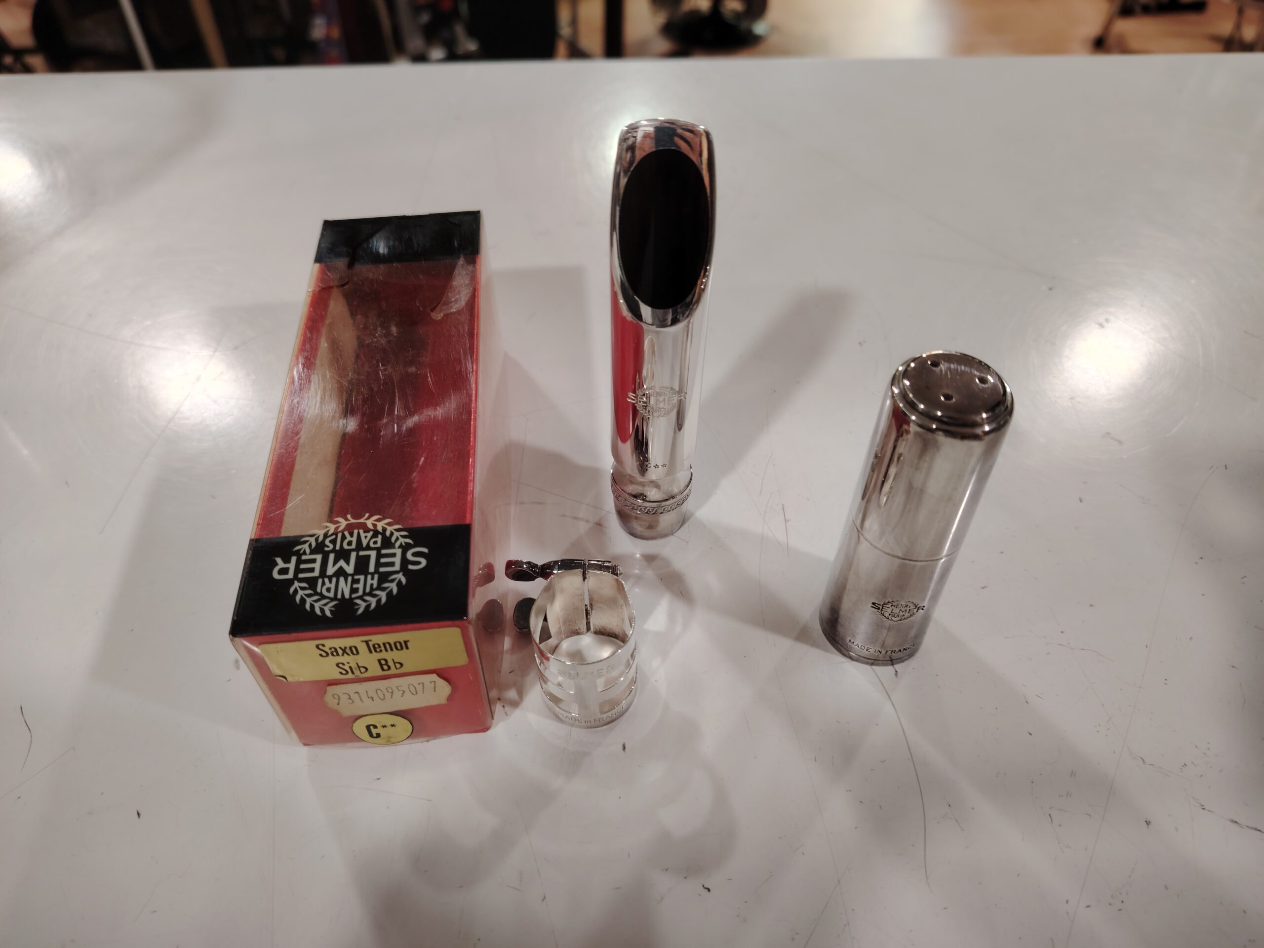 Selmer bocchino sax tenore metallo Jazz C** ex demo
