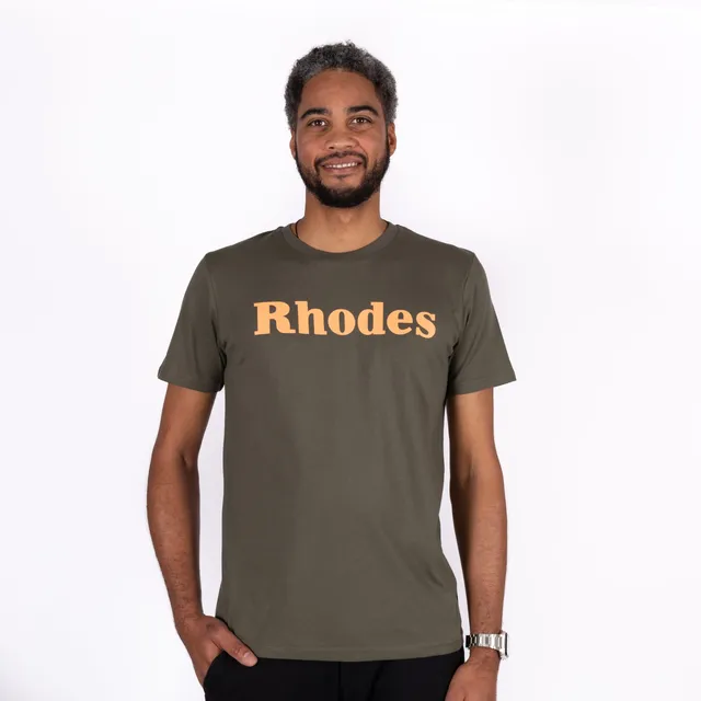 Rhodes Lifestyle T-Shirt maglietta cotone organico khaki