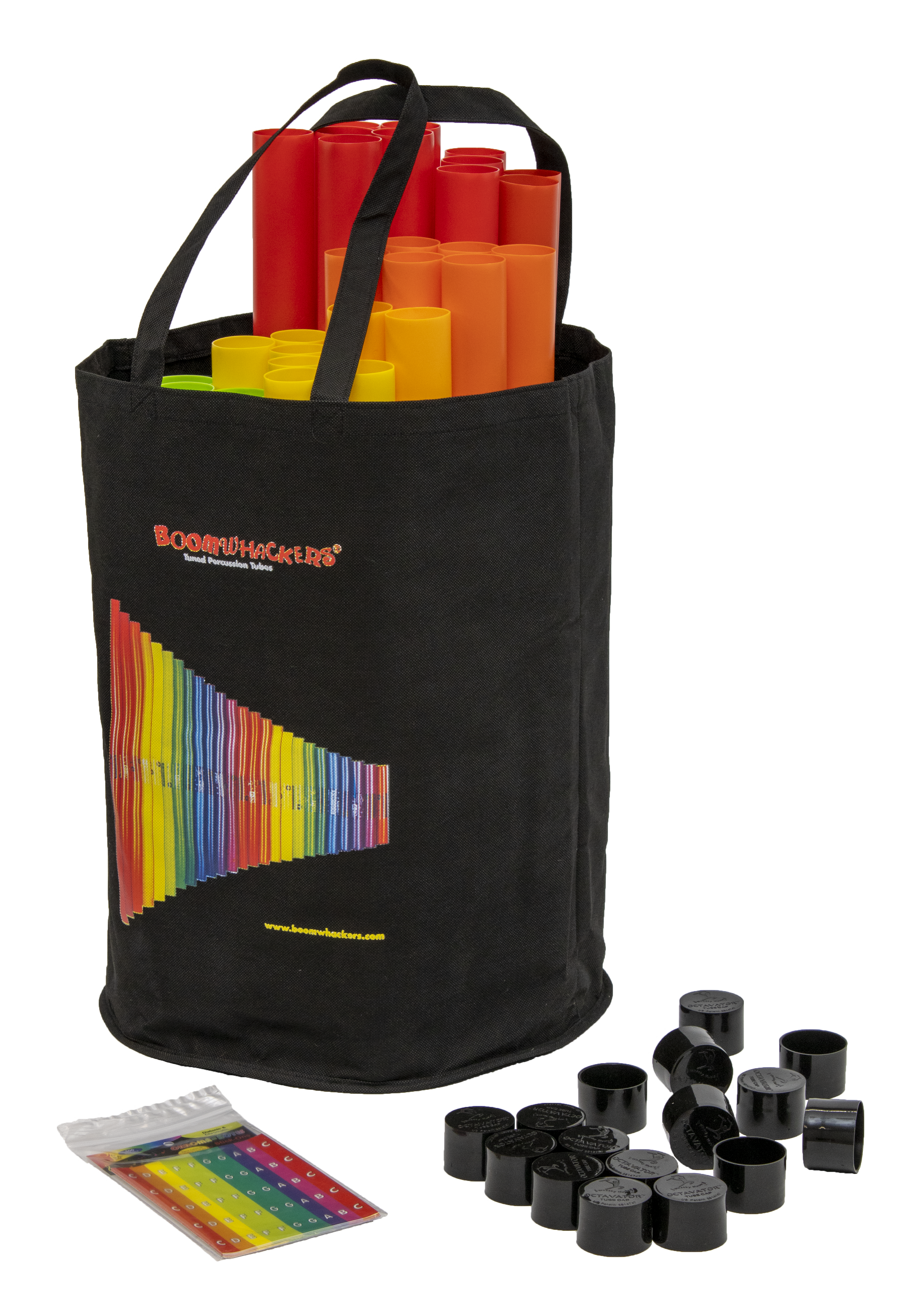 Boomwhackers BW54TB set 54 tubi percussione con borsa