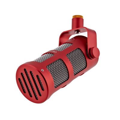 Sontronics Podcast Pro microfono dinamico rosso