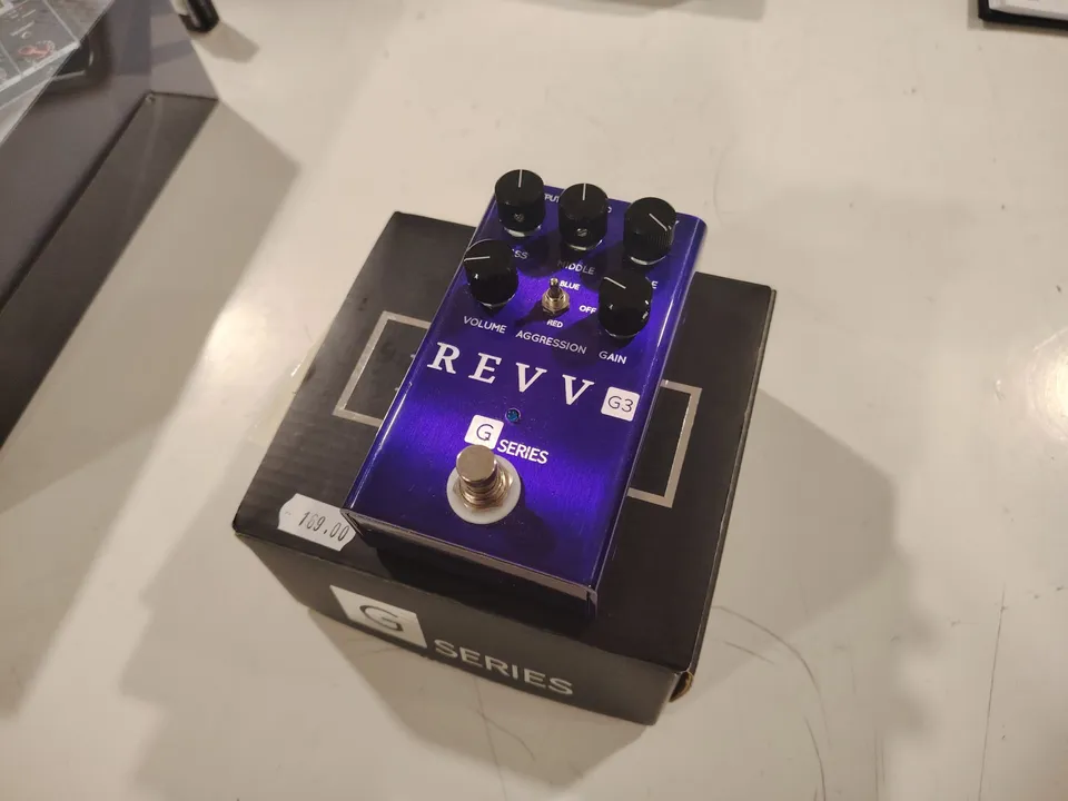 Revv G3 pedale distorsione chitarra usato high gain