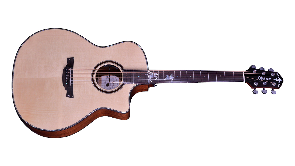 Crafter PG G-MAHOCE chitarra acustica mogano Ex-Demo