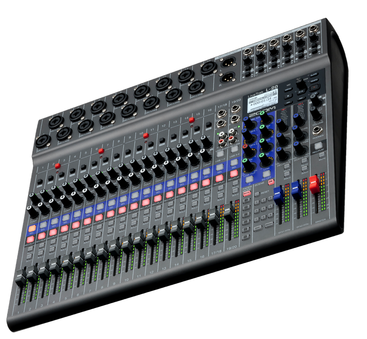 Zoom LiveTrak L-20 mixer digitale 20 canali registrazione
