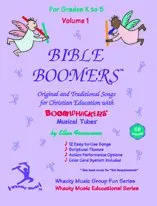 Boomwhackers Bible Boomers Volume 1 libro con CD bambini 5-12