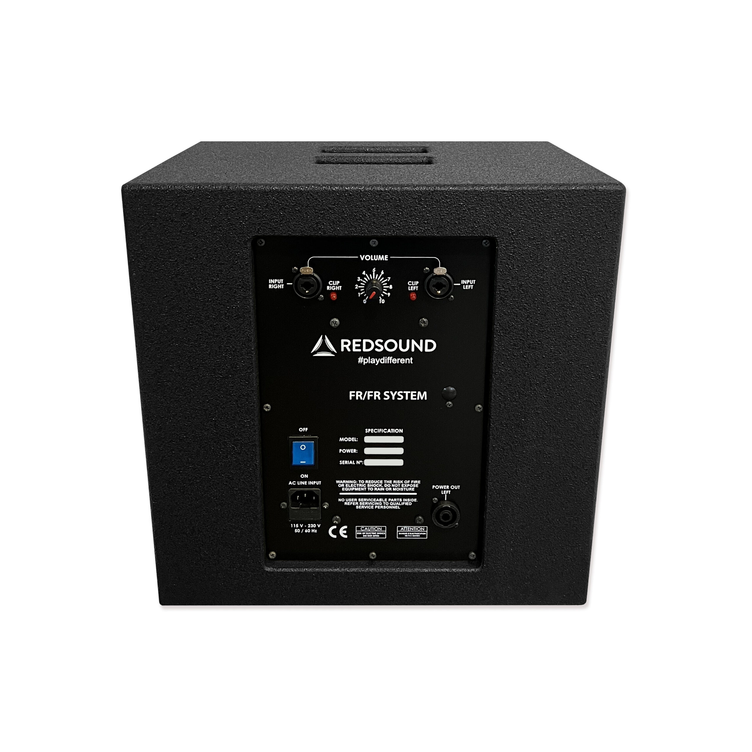 Red Sound MF.10 Active cabinet amplificato 10" 300W FRFR