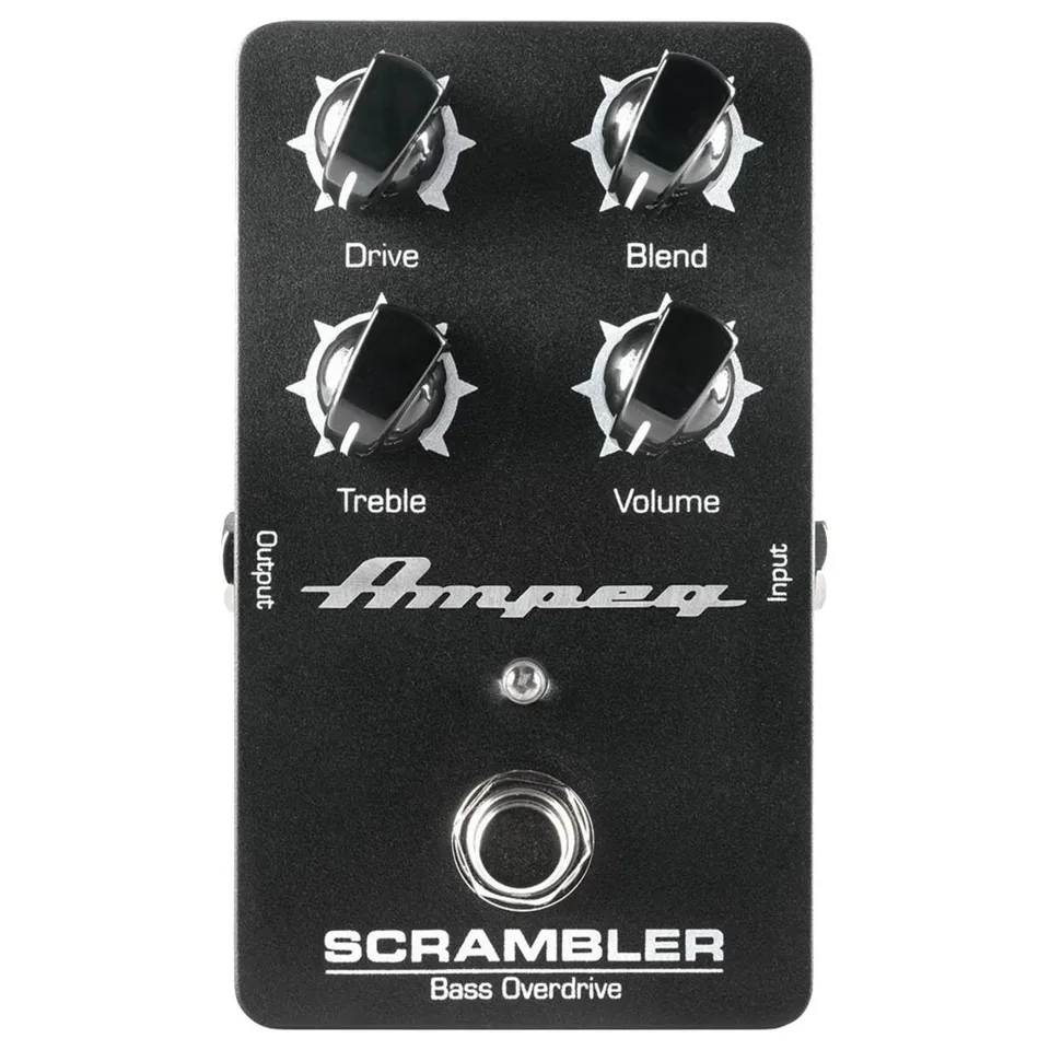 Ampeg Scrambler Bass Overdrive pedale basso 9V