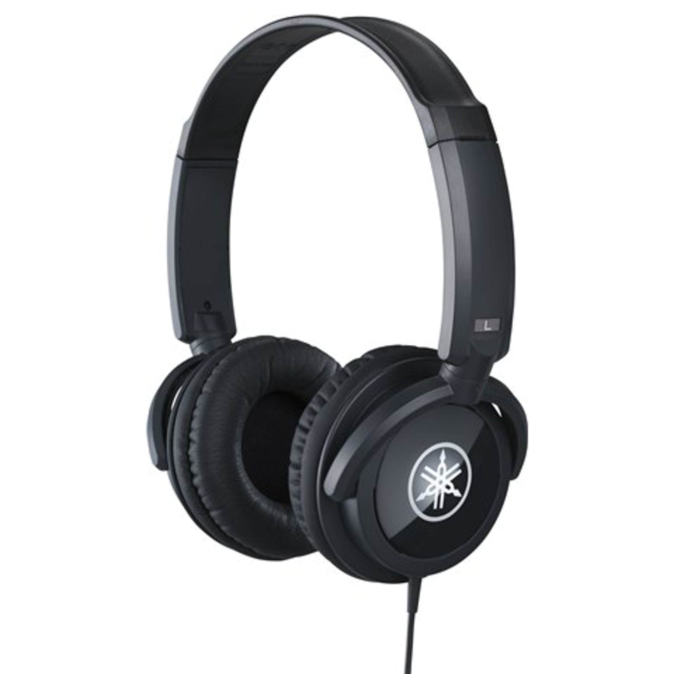 Yamaha HPH-100B Cuffie On Ear Nero suono dinamico