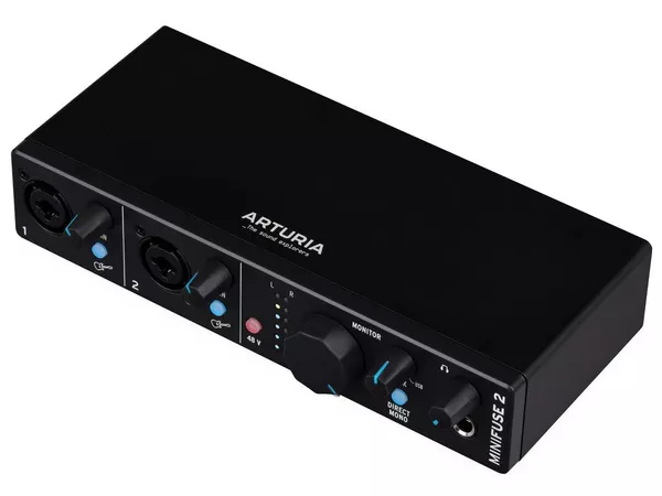 Arturia MiniFuse 2 Nera scheda audio USB-C