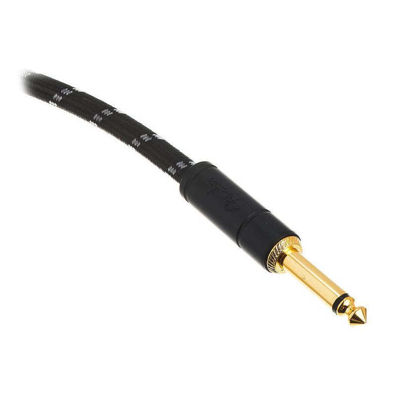 Fender Deluxe Cavo Strumento Jack 3m Black Tweed