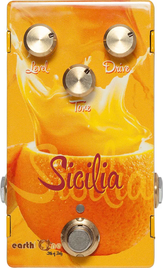Earthtone Sicilia pedale overdrive chitarra