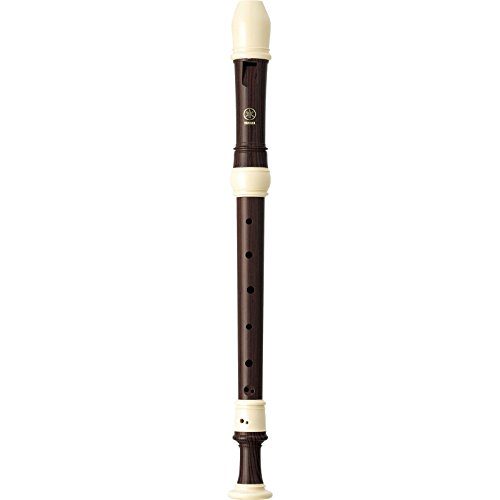 Yamaha YRS302BIII flauto dolce soprano marrone bianco