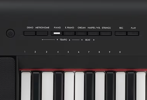 Yamaha Piaggero NP-35 tastiera 76 tasti nero portatile