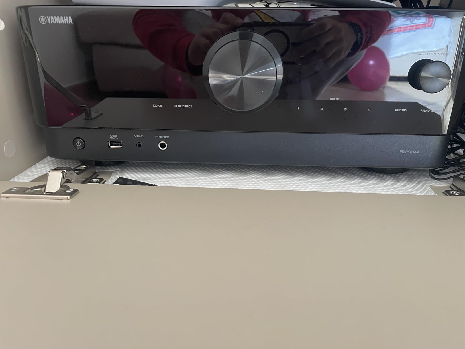 Yamaha RX-V4A Sintoamplificatore 5.2 Nero Bluetooth Wi-Fi