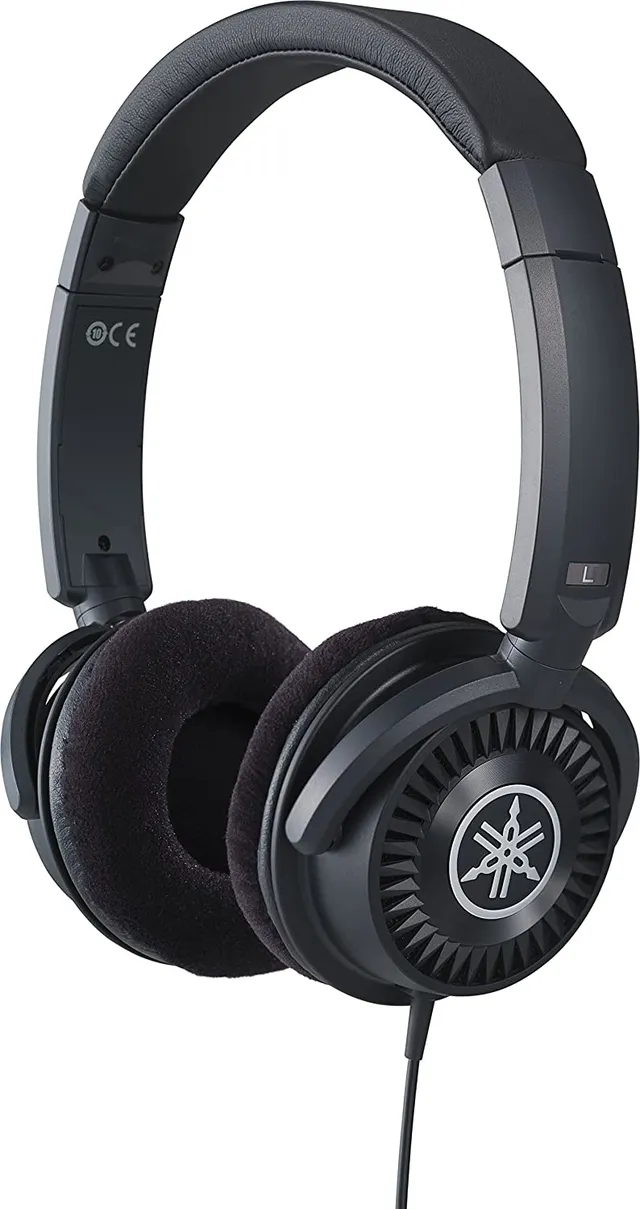Yamaha HPH-150B Cuffia On-Ear Nera Aperta