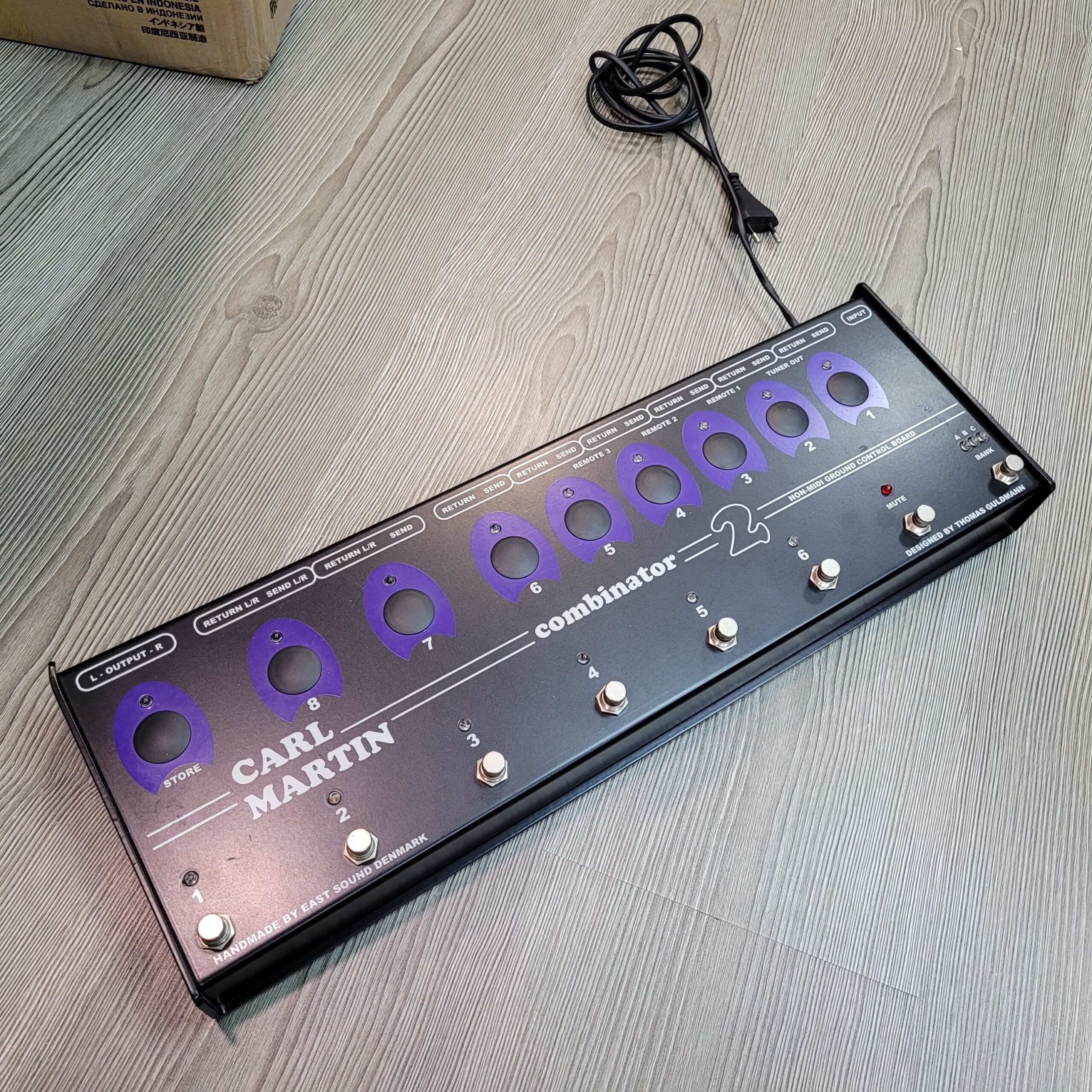 Carl Martin Combinator 2 switcher effetti 8 loop occasione