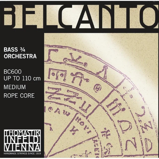 Thomastik-Infeld Belcanto BC600 corde contrabbasso 3/4 orchestra