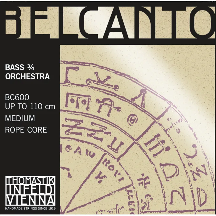 Thomastik-Infeld Belcanto BC600 corde contrabbasso 3/4 orchestra