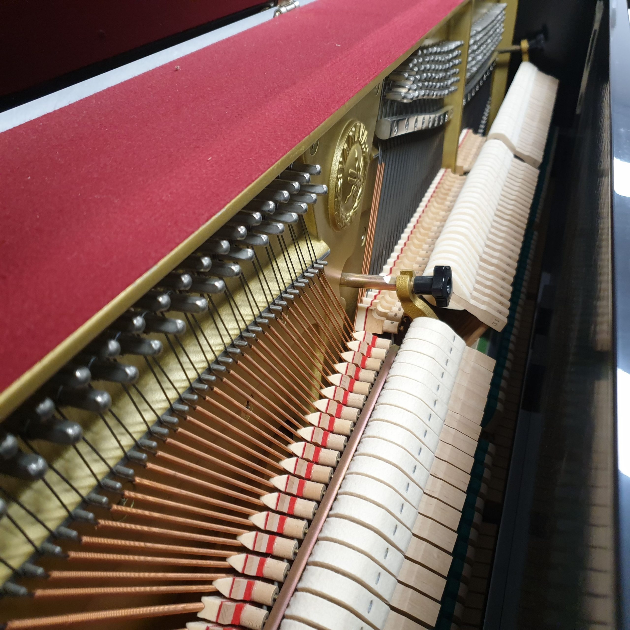 Yamaha U50 SX Silent pianoforte verticale usato cuffia