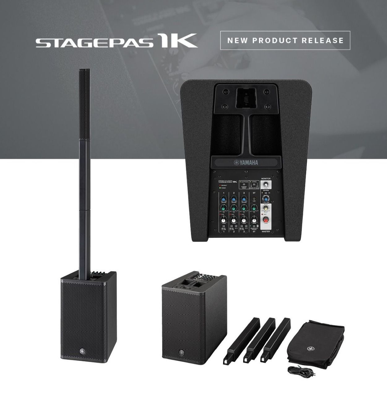 Yamaha Stagepas 1K MK2 Sistema PA portatile all-in-one