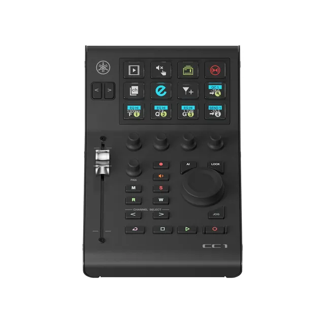 Yamaha CC1 Controller USB Nero 12 Tasti Fader 100 mm