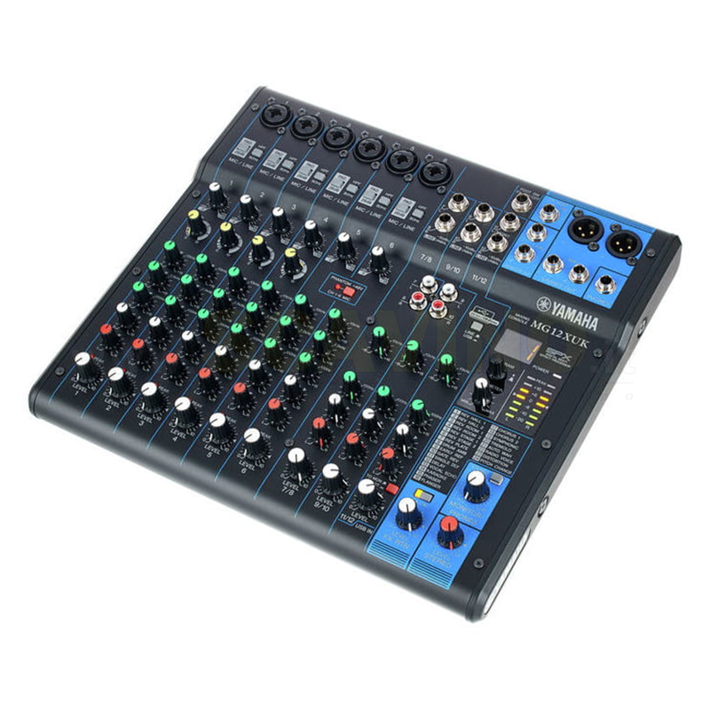 Yamaha MG12XUK Mixer Analogico 12 Canali Manopole