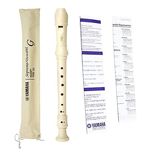 Yamaha YRS-23 flauto dolce soprano do diteggiatura tedesca