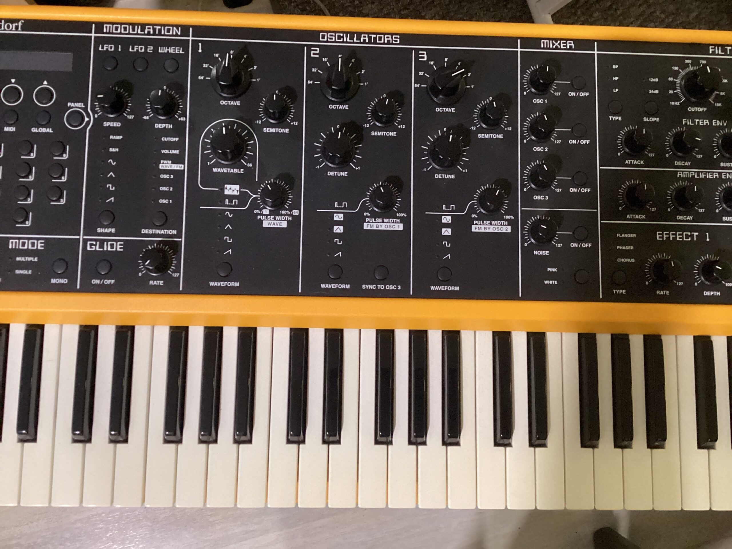 Studiologic Sledge 2.0 sintetizzatore 61 tasti usato 24 voci