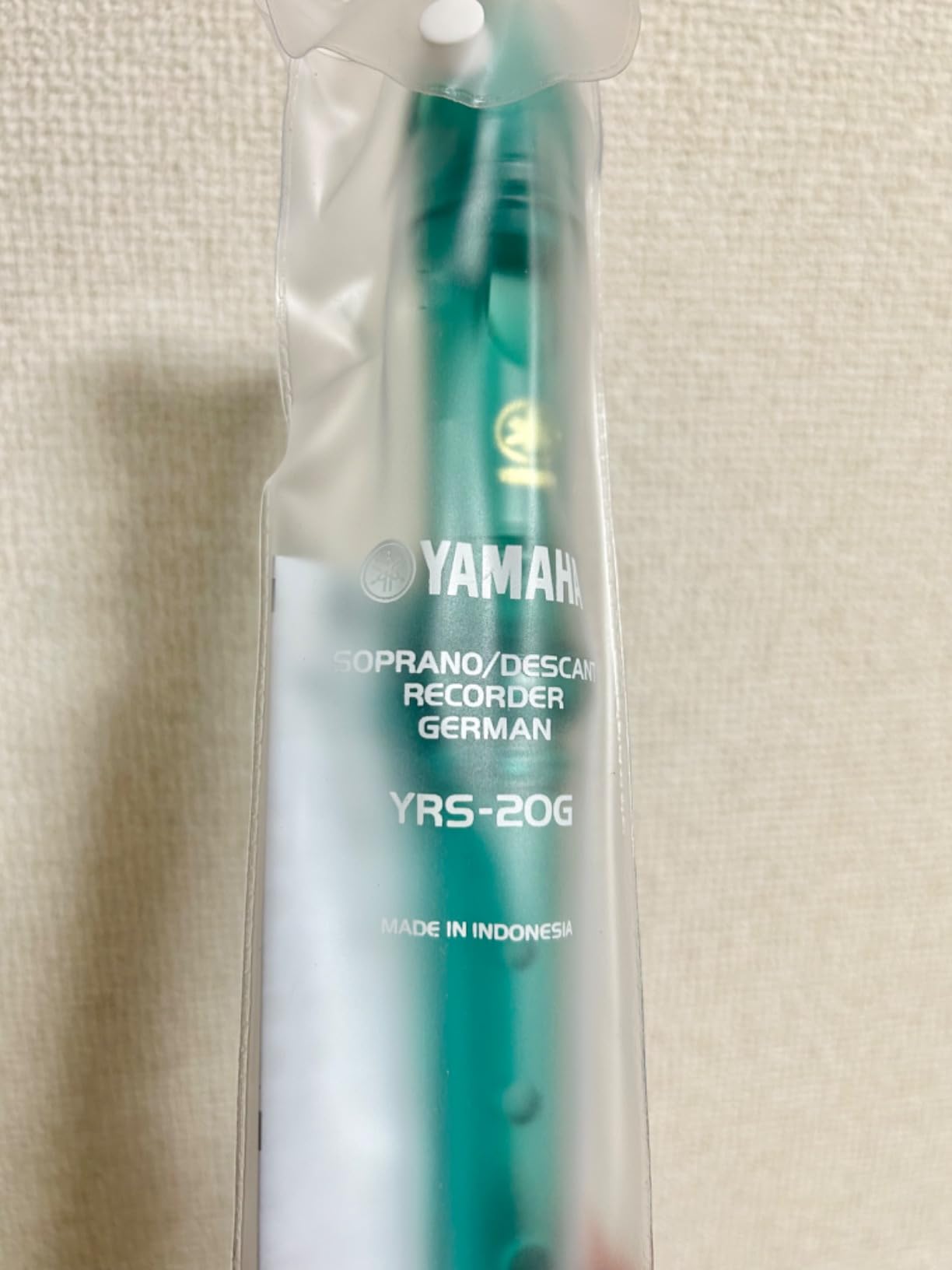 Yamaha YRS20GB flauto dolce soprano Do azzurro ABS