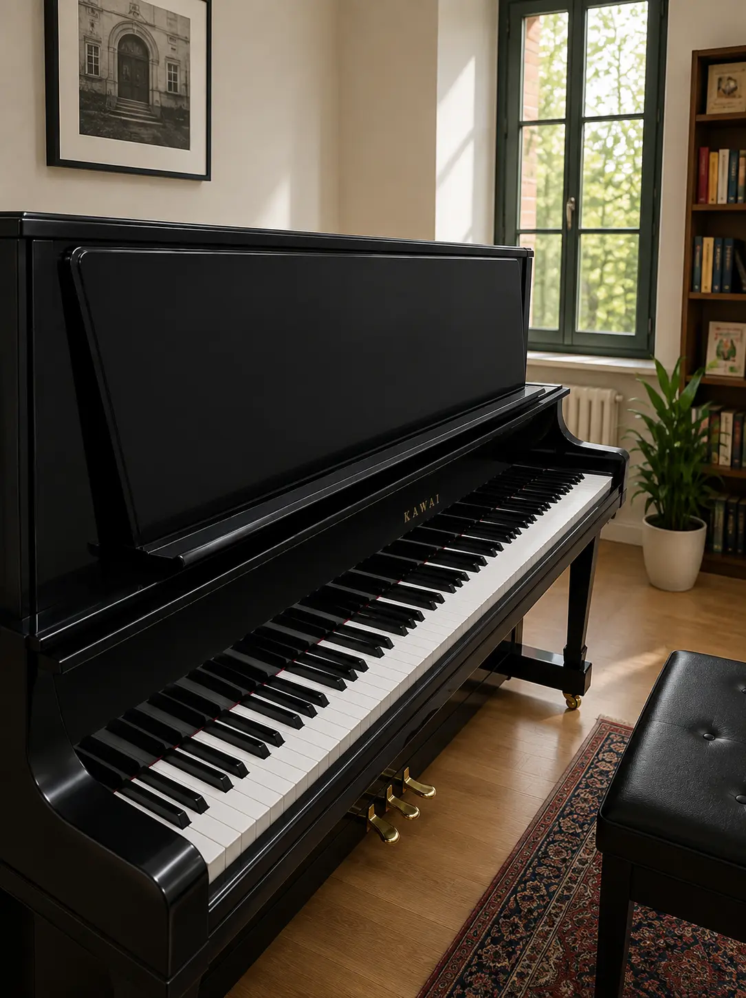Kawai K8 pianoforte verticale usato 134 cm professionale
