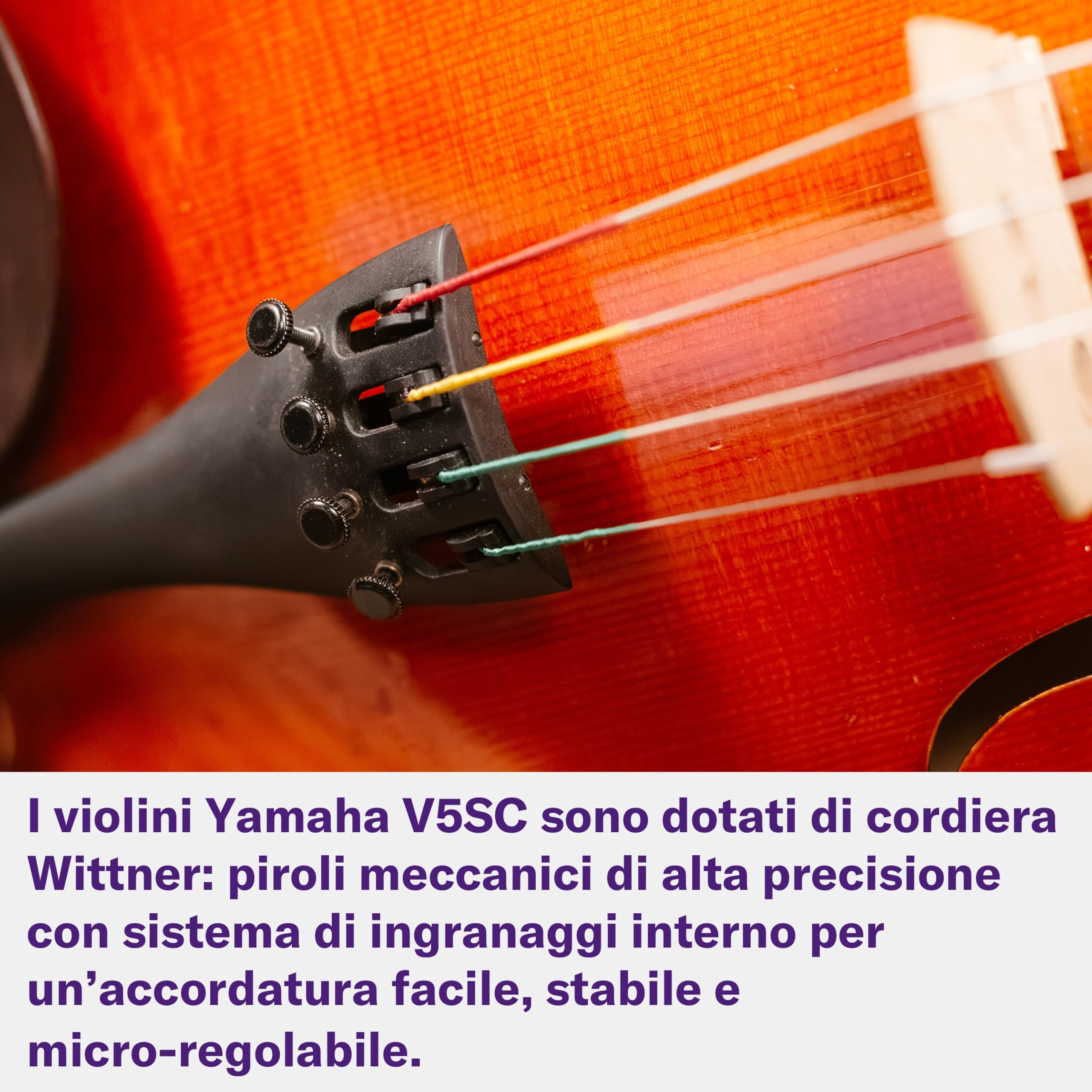Yamaha V5SC Violino Acustico 1/16 Marrone