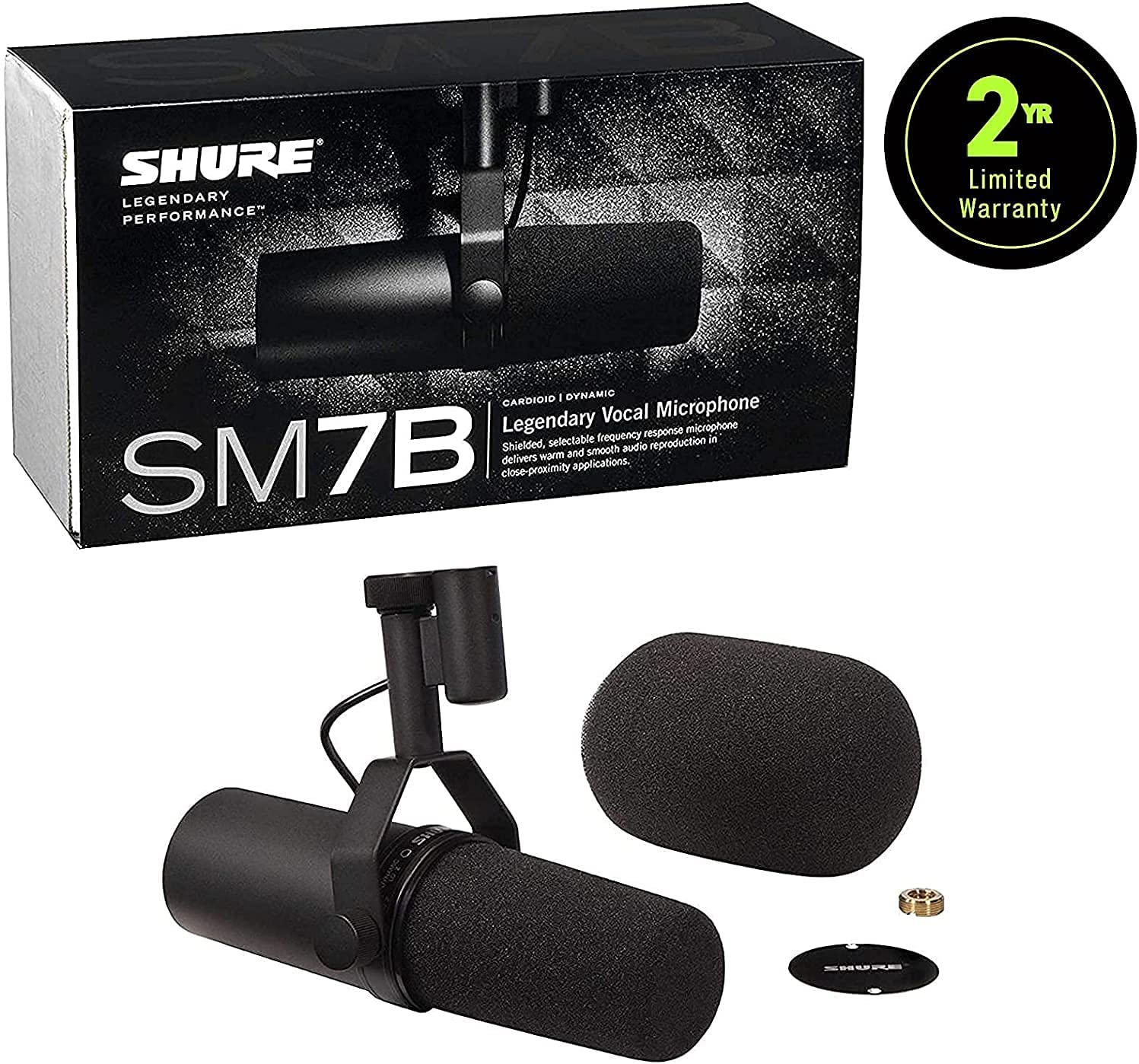 Shure SM7B microfono dinamico voce XLR