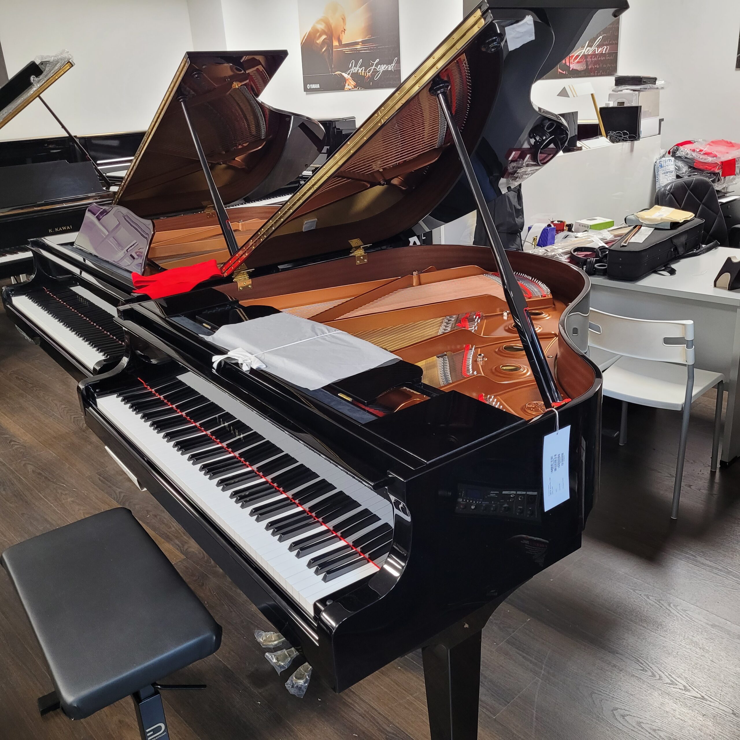 Yamaha GB1K SC3 Pianoforte a Coda Silent Nero Lucido
