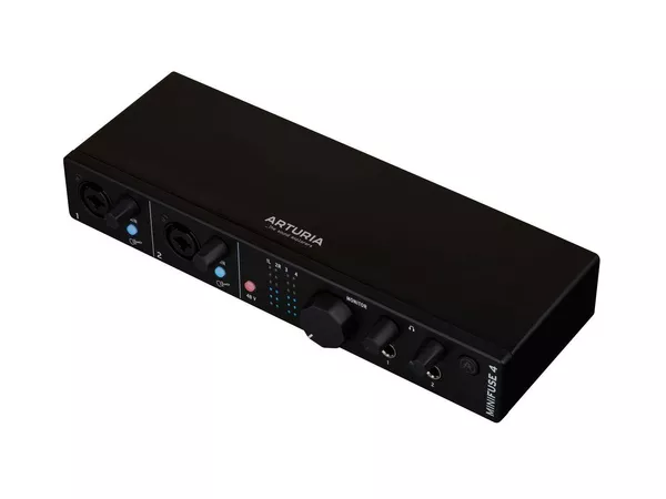 Arturia MiniFuse 4 Scheda Audio USB Nera 4in/4out