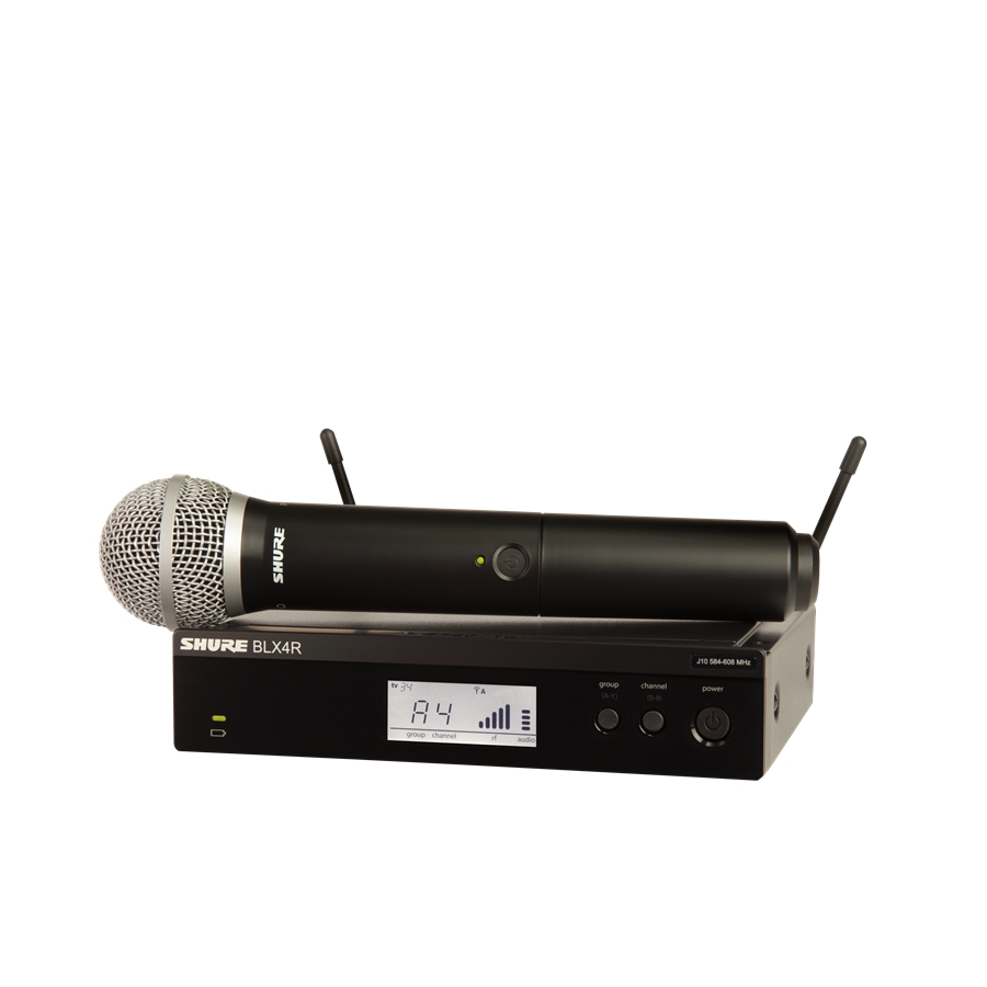 Shure BLX24RE/PG58 radiomicrofono wireless palmare M17
