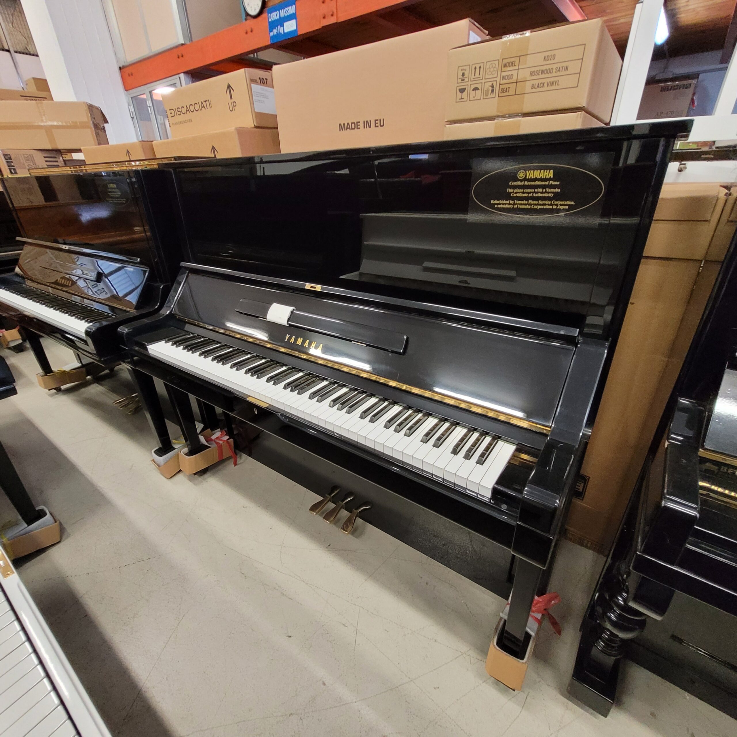 Yamaha U3X pianoforte verticale ricondizionato certificato