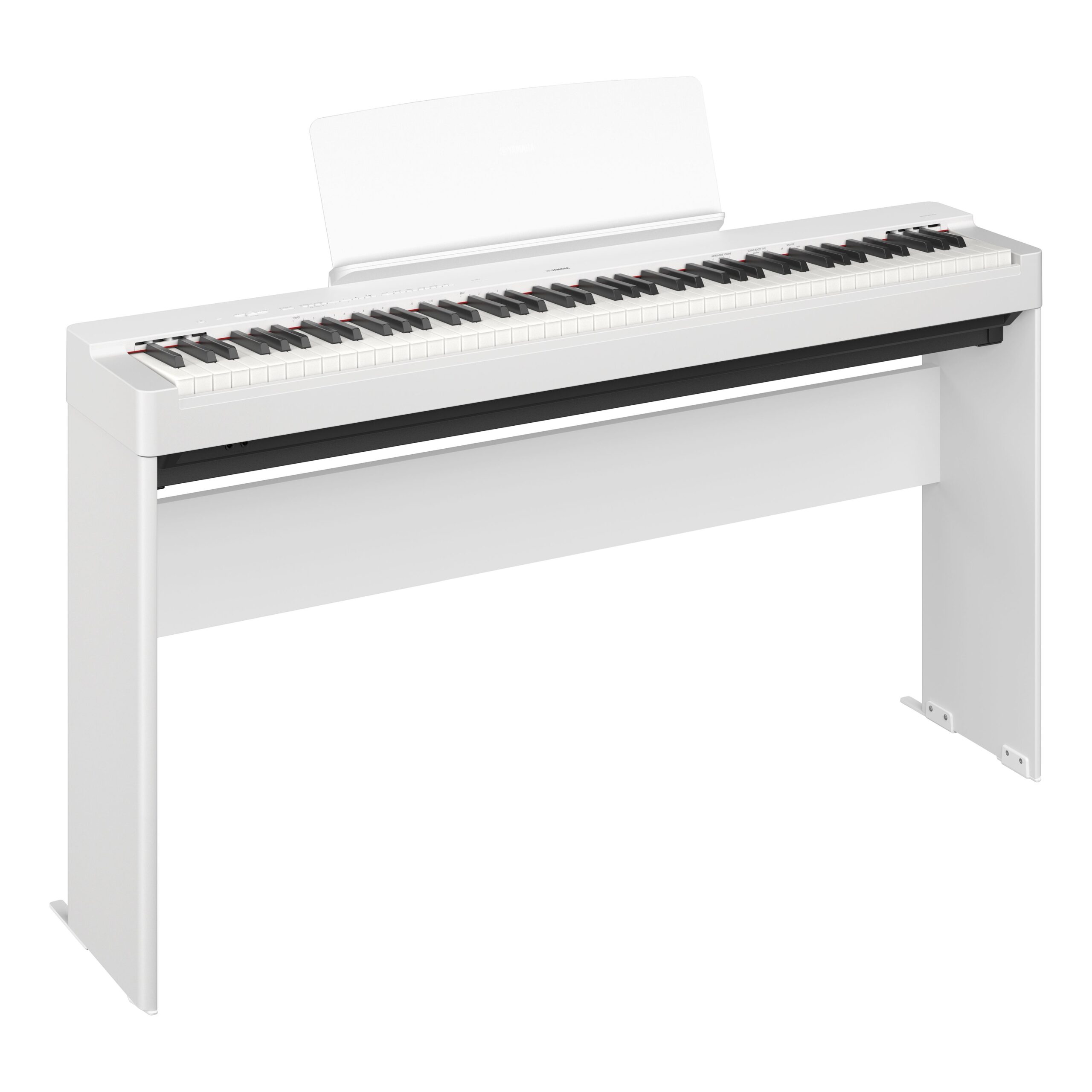 Yamaha P-225 Pianoforte digitale Bianco con supporto L200