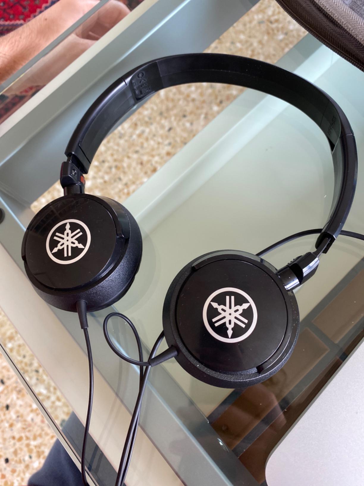 Yamaha HPH-50B Cuffie On Ear Nere Cavo 2 m