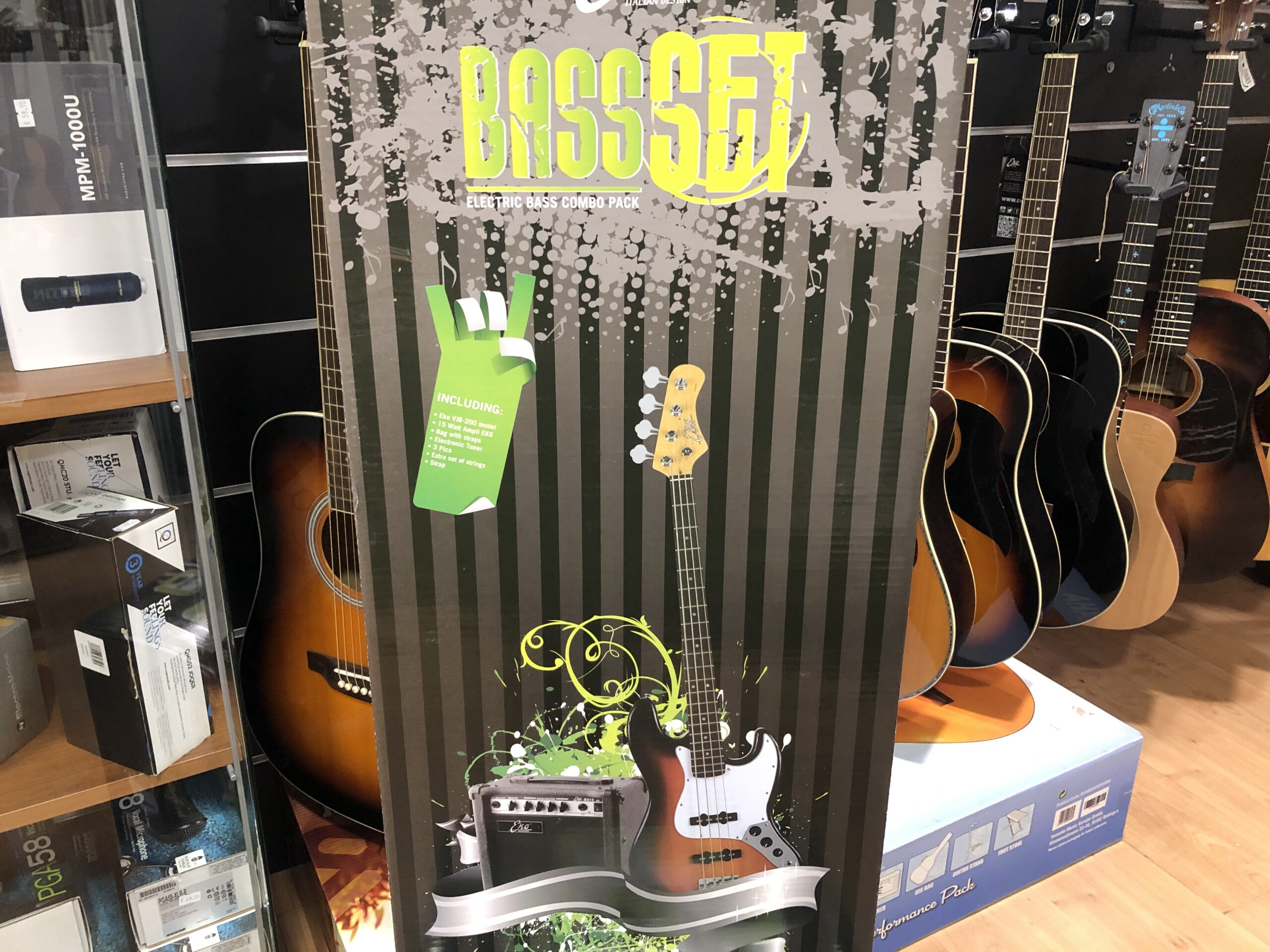 Eko Bass Pack basso elettrico kit completo per principianti