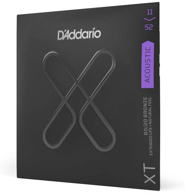 D'Addario XT corde chitarra acustica 011-052 bronzo