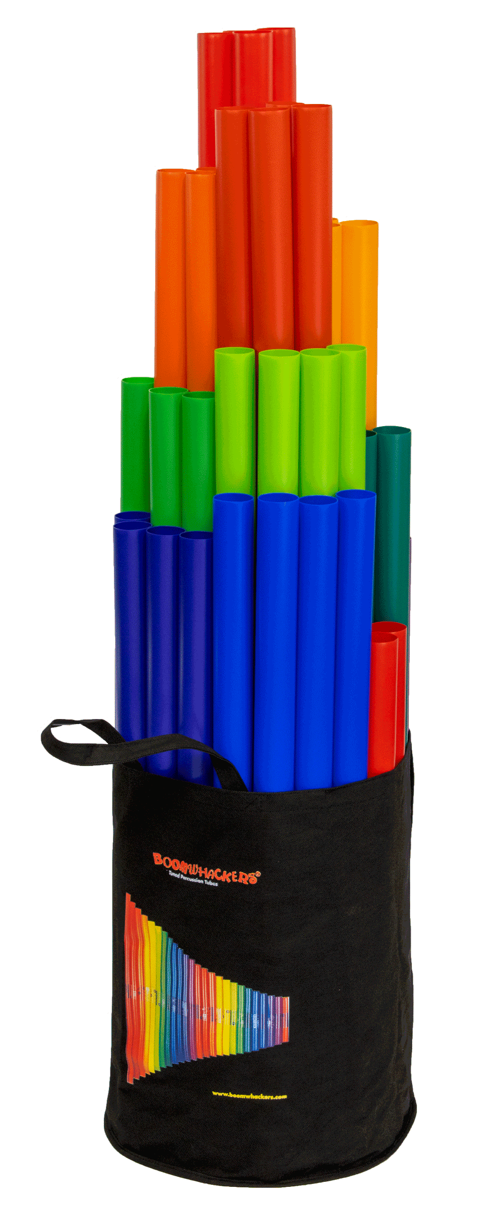 Boomwhackers BWTB borsa tubi 54 pezzi in tessuto