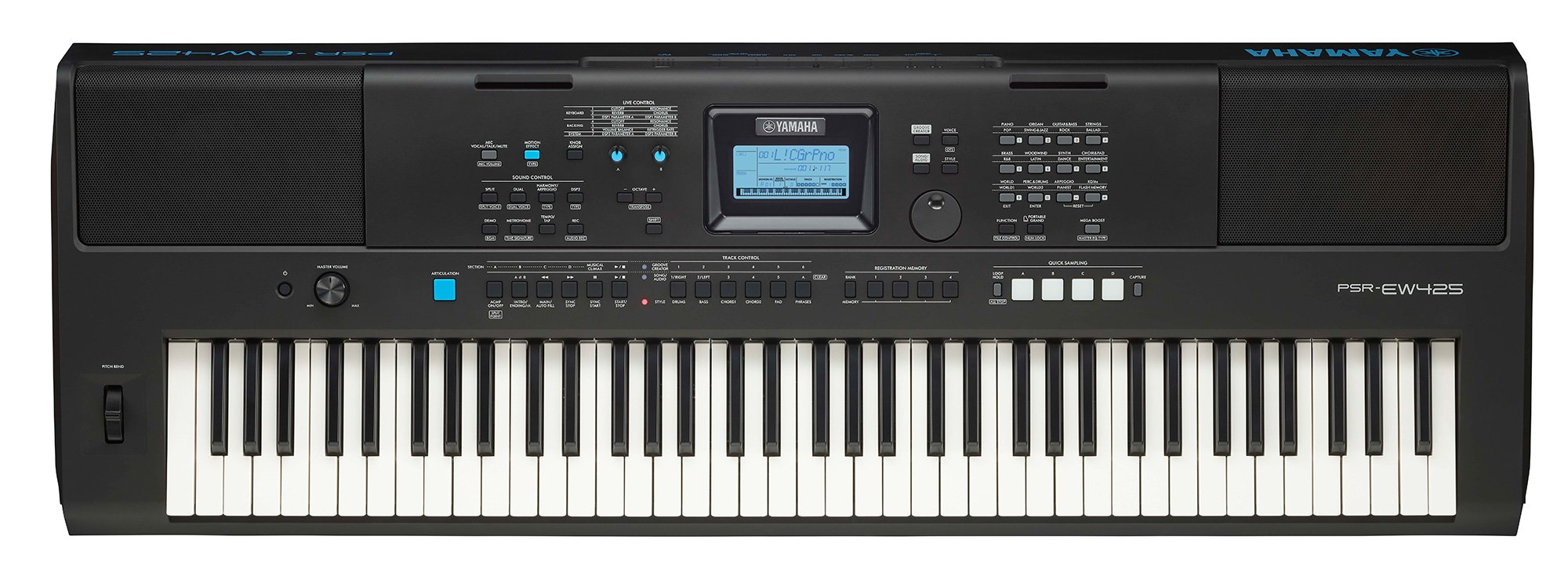 Yamaha PSR-EW425 tastiera 76 tasti 820 voci sampling