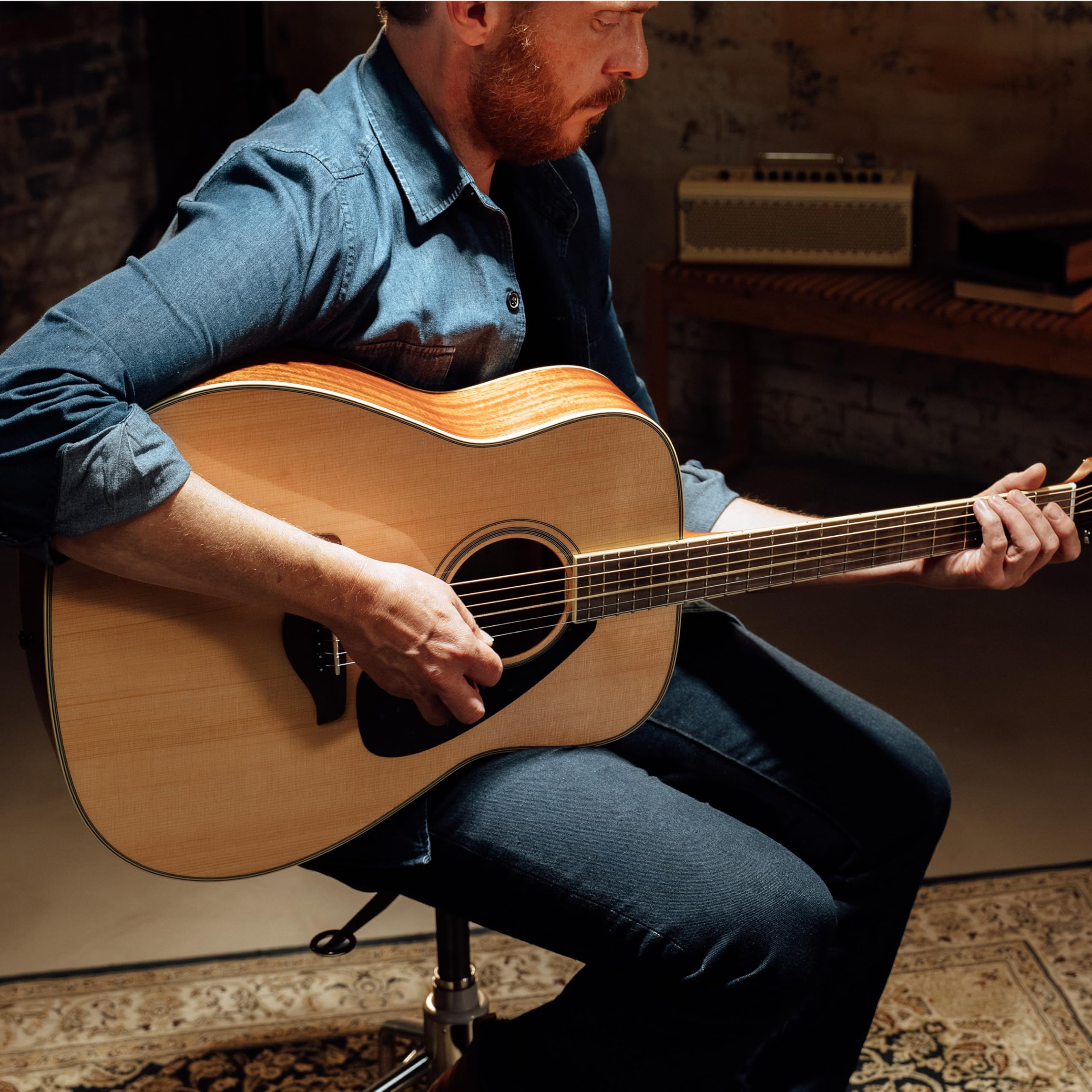 Yamaha FG820 Chitarra Acustica Natural Dreadnought